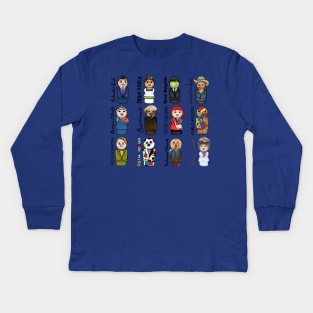 Portraits of the Artists Kids Long Sleeve T-Shirt